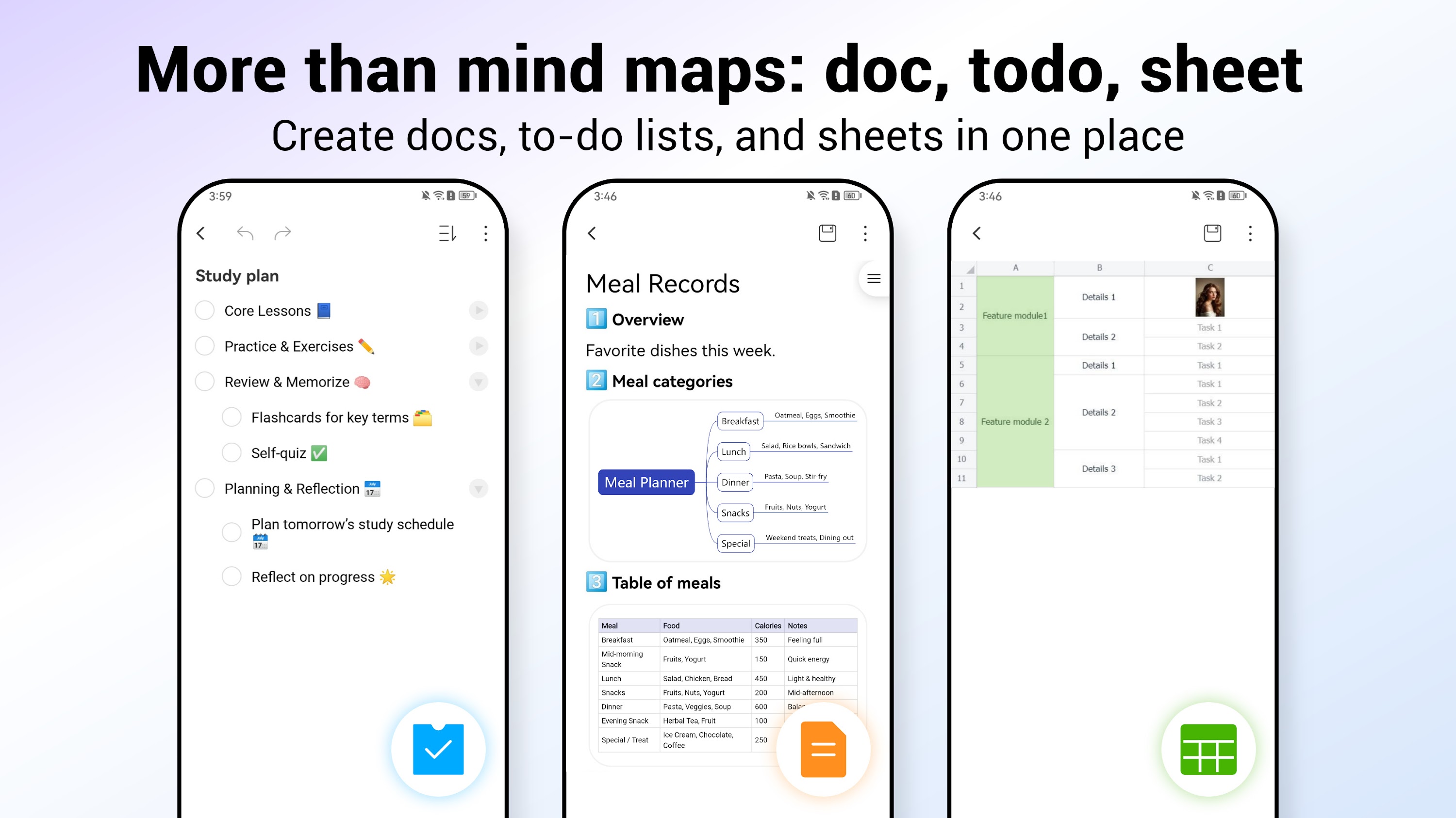 اسکرین شات 7 برنامه Nice Mind Map - Mind mapping