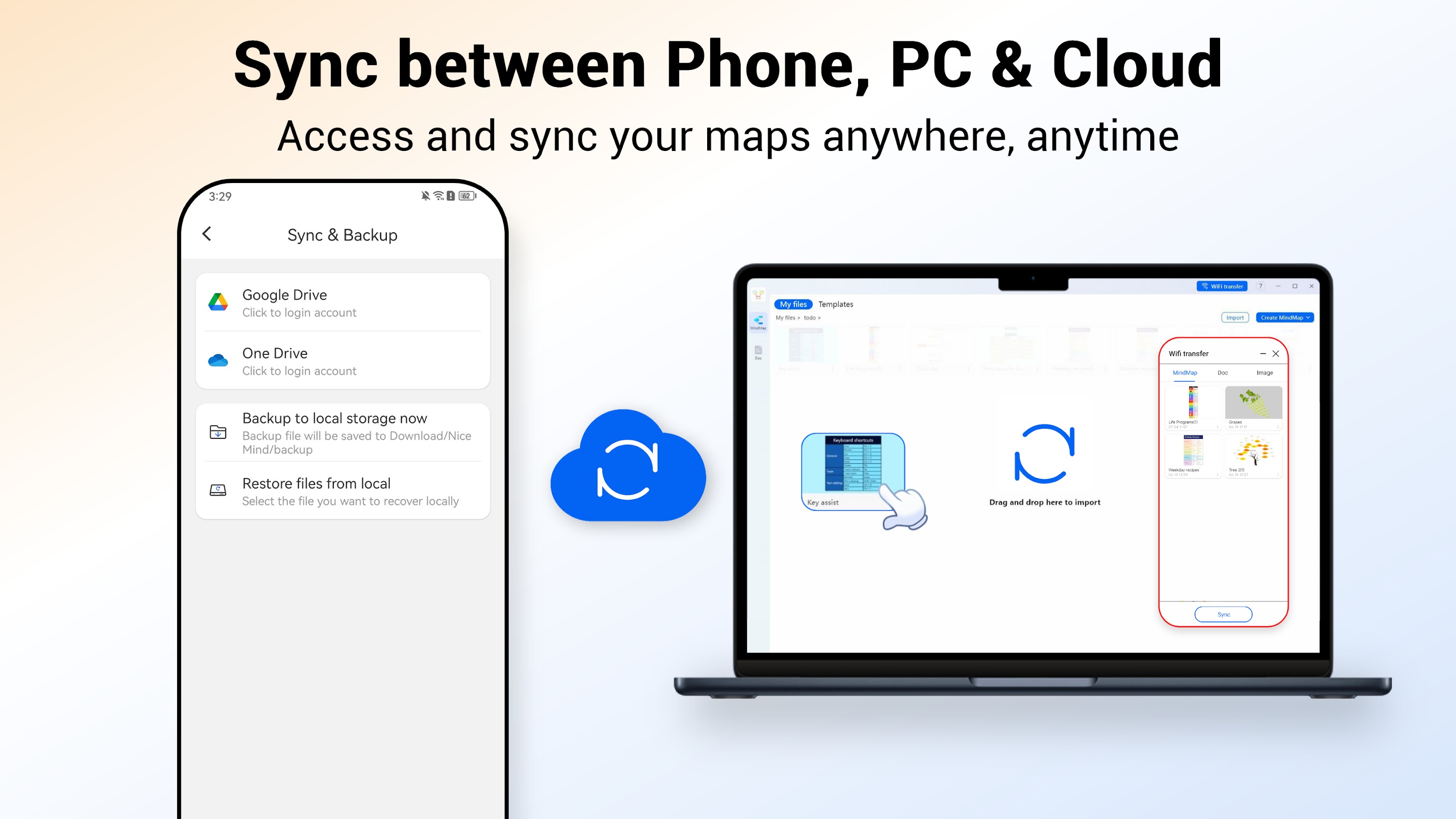 اسکرین شات 4 برنامه Nice Mind Map - Mind mapping
