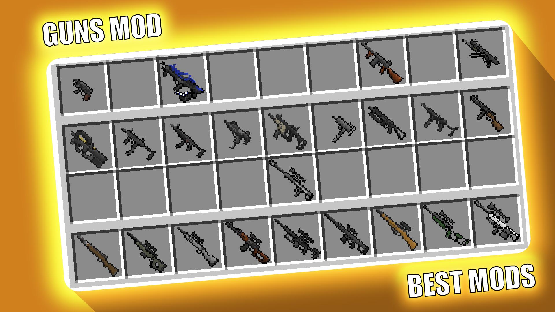 اسکرین شات 2 برنامه Guns Mod for Minecraft PE - MC