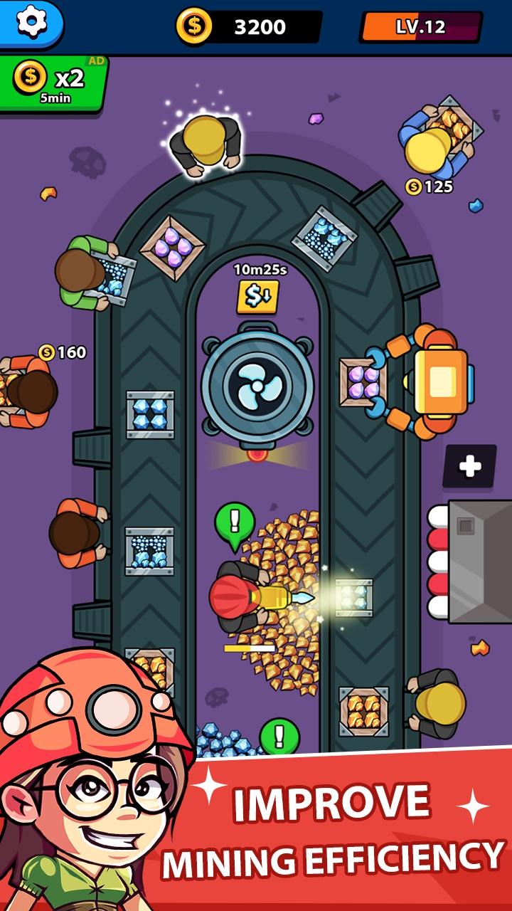 اسکرین شات 3 بازی Idle Miner Tycoon - Gold Miner