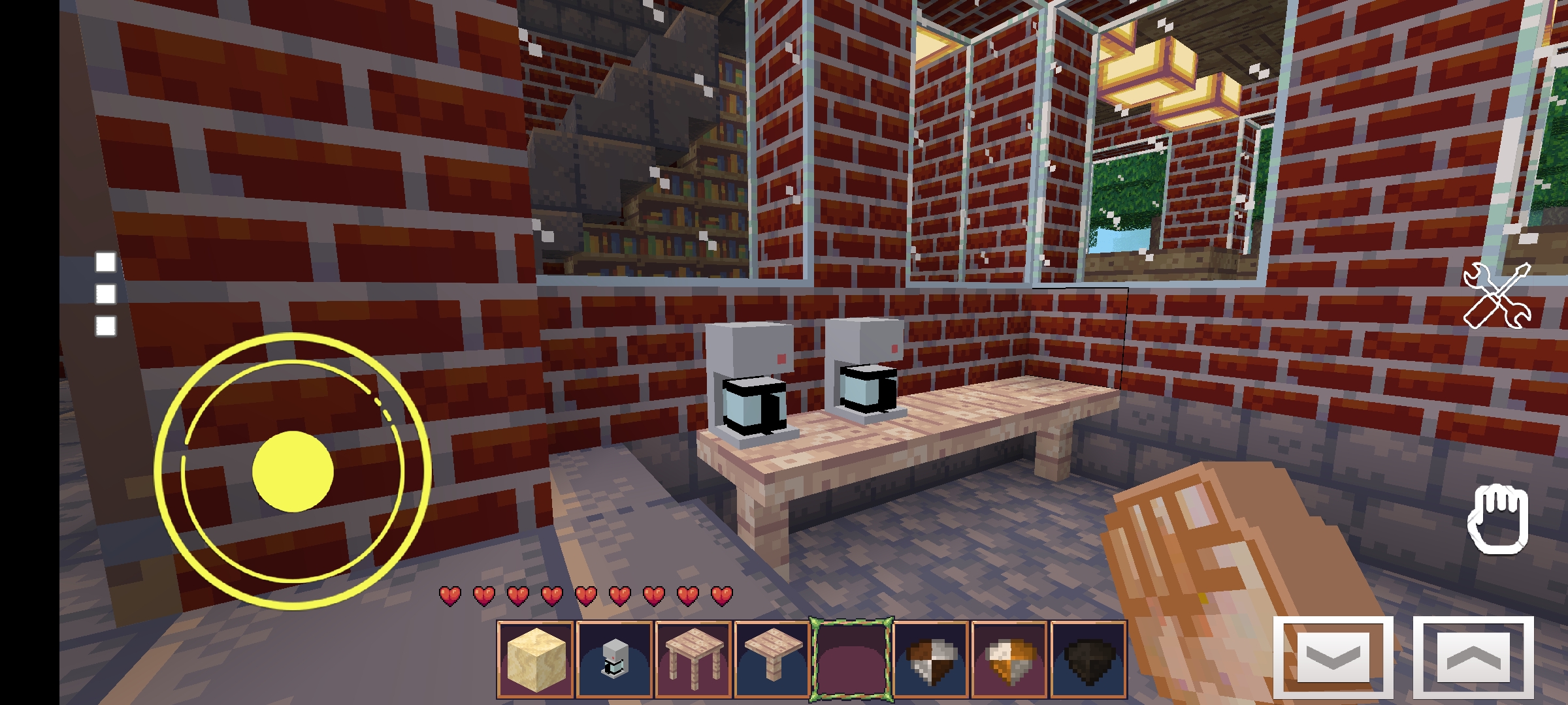 اسکرین شات 6 برنامه Minicraft Kingdom Rise Build