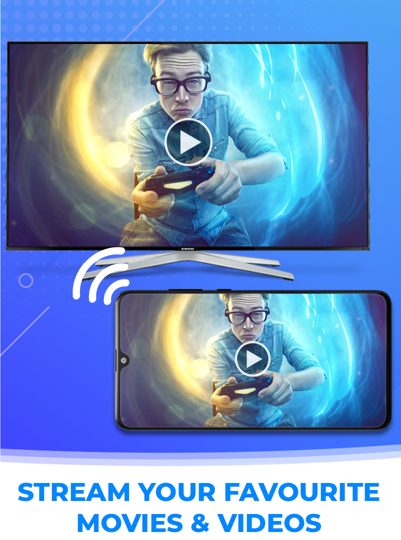 اسکرین شات 5 برنامه Screen mirroring - Cast to TV