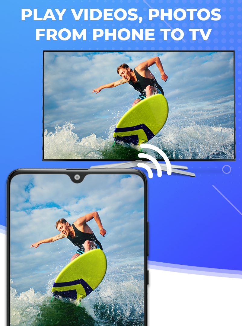 اسکرین شات 4 برنامه Screen mirroring - Cast to TV