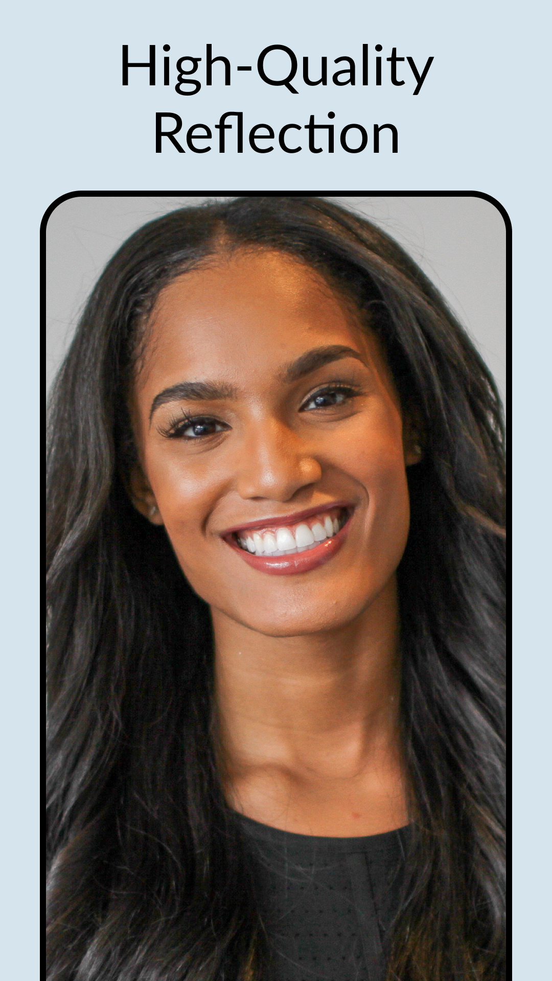 اسکرین شات 4 برنامه Mirror App - Beauty Mirror