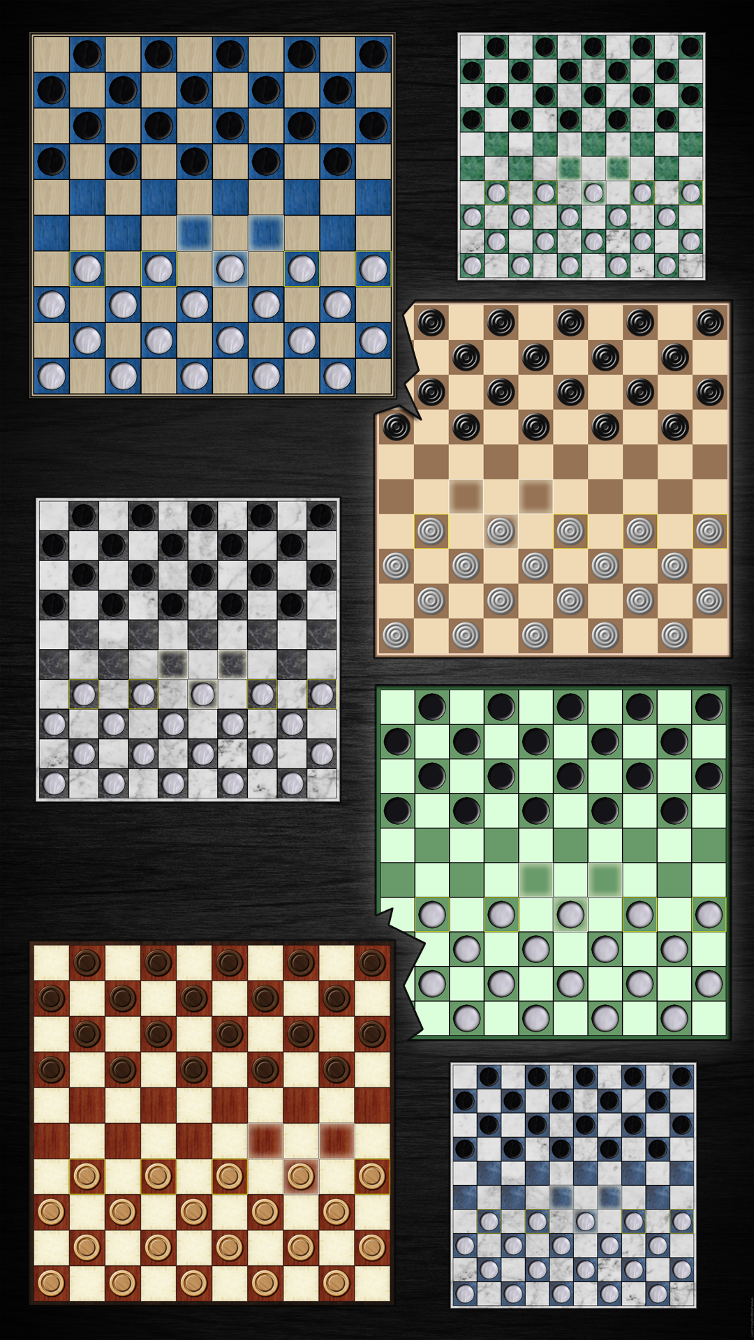 اسکرین شات 2 بازی Draughts 10x10