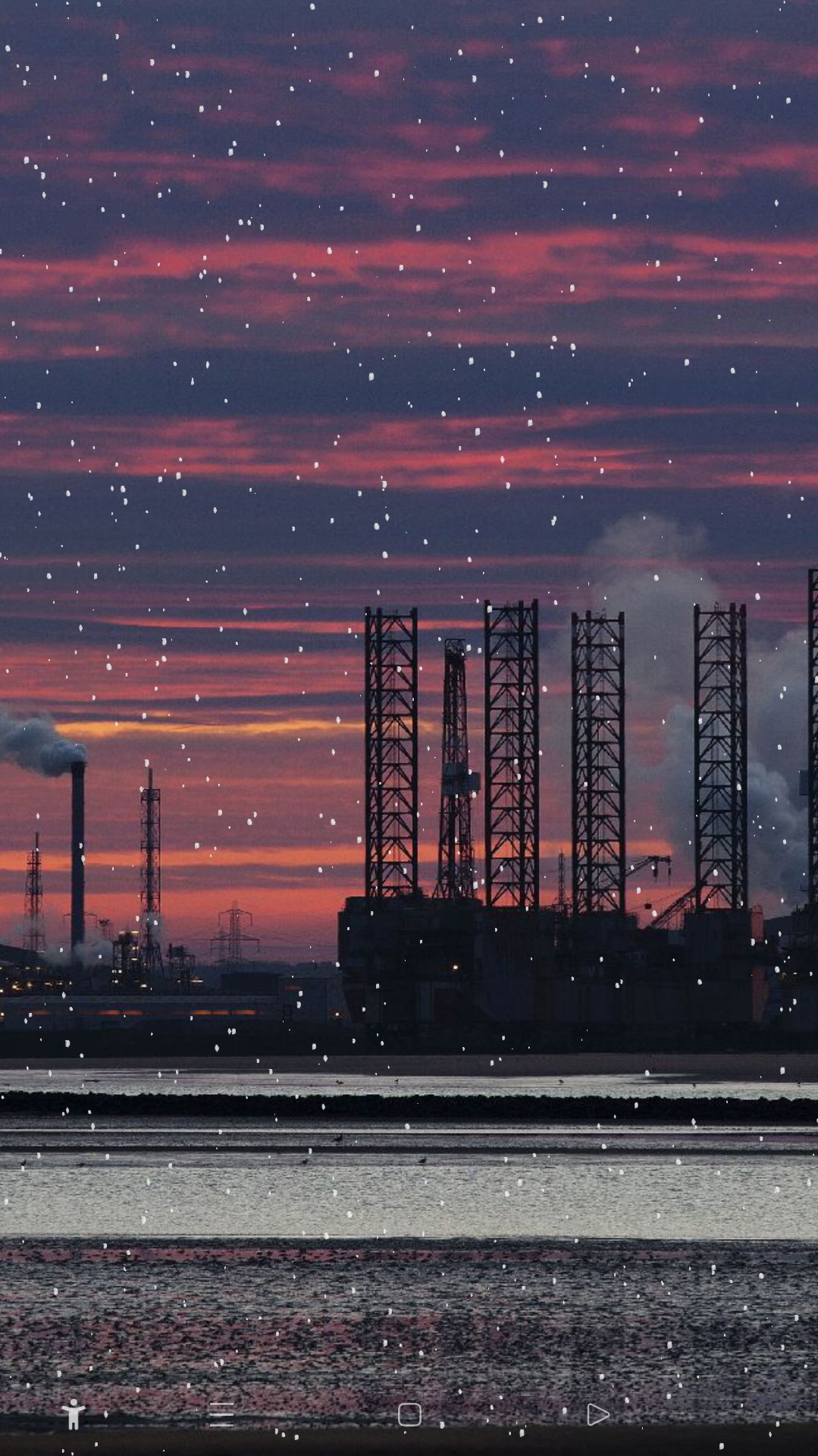 اسکرین شات 12 برنامه پس زمینه متحرک باران و برف