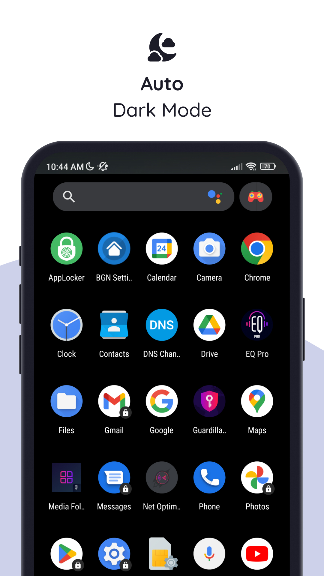 اسکرین شات 5 برنامه BGN Launcher: Home Launcher