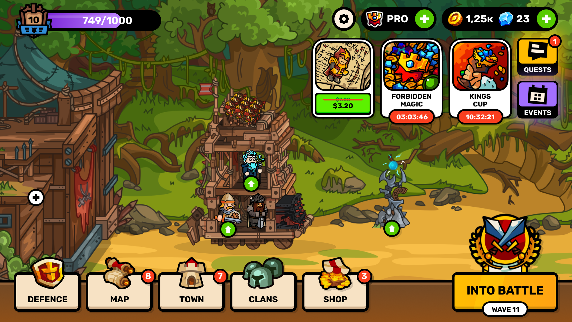 اسکرین شات 8 بازی Tower Defense: Towerlands (TD)