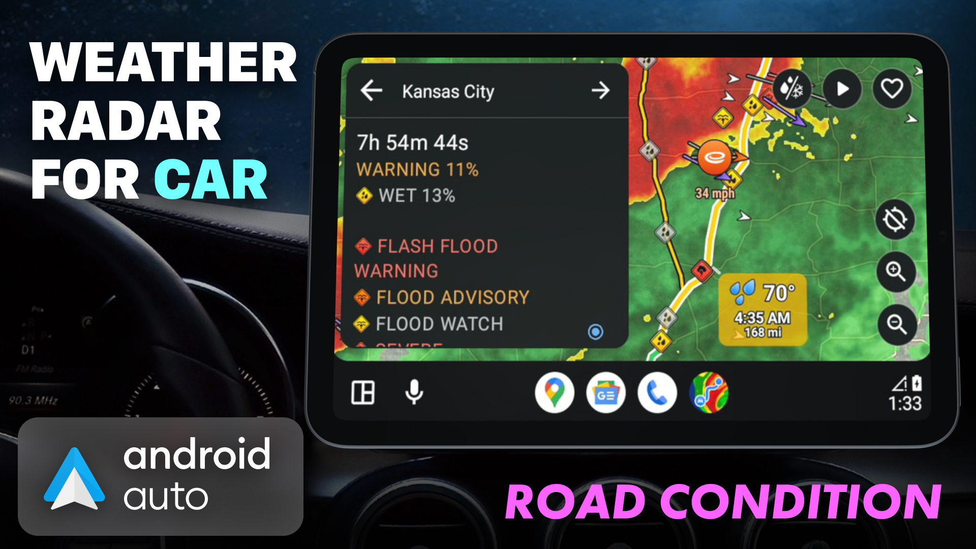 اسکرین شات 7 برنامه Weather Navigation