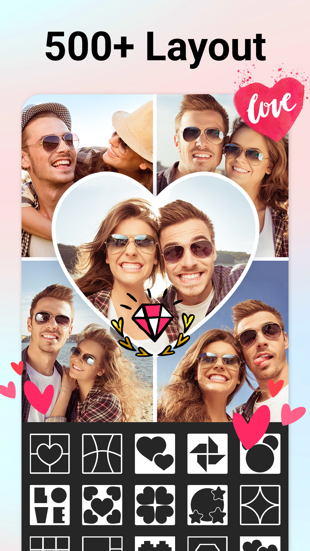 اسکرین شات 1 برنامه Collage Maker & Photo Editor