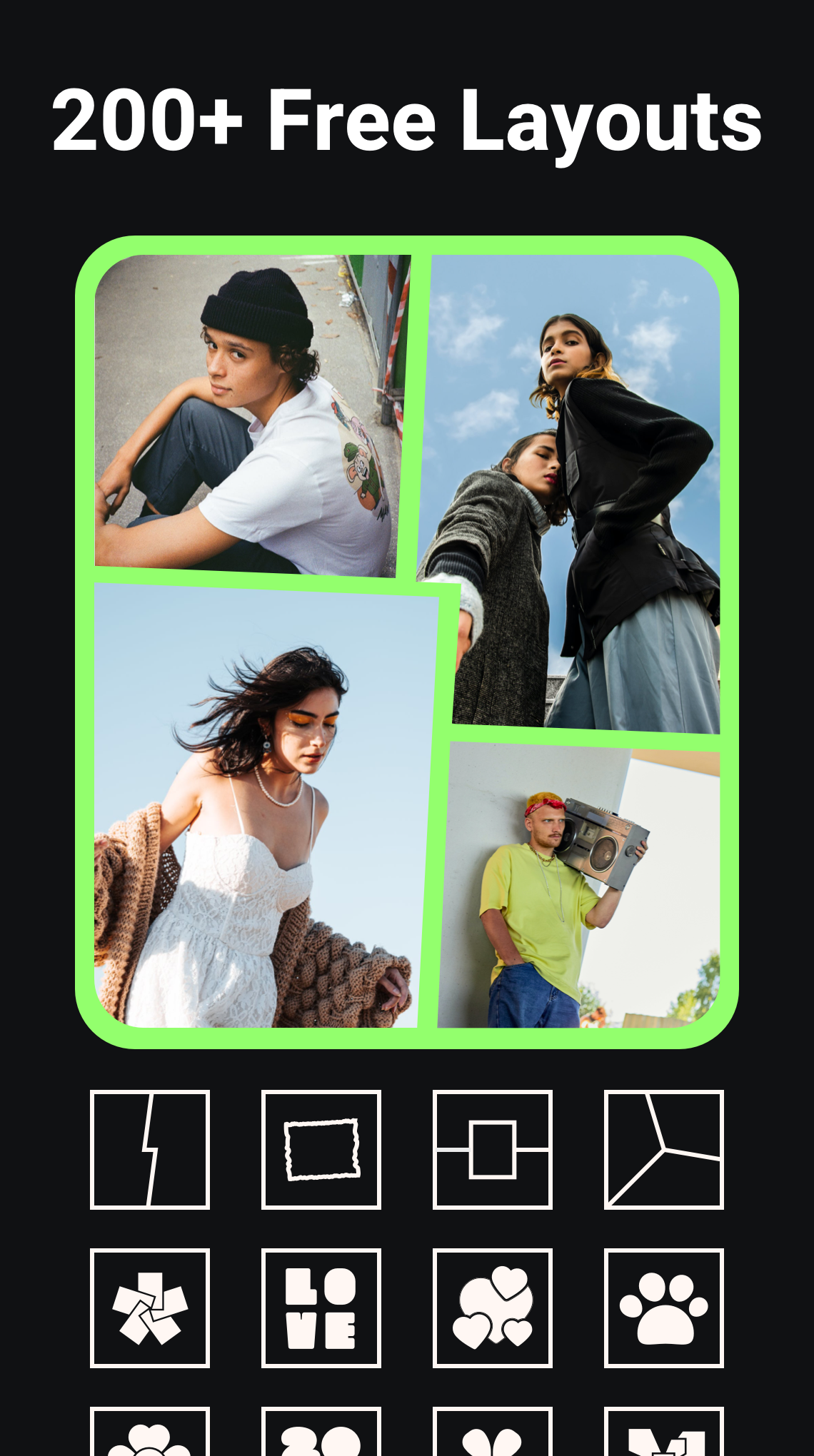 اسکرین شات 6 برنامه Pic Collage Maker - Foto Grid