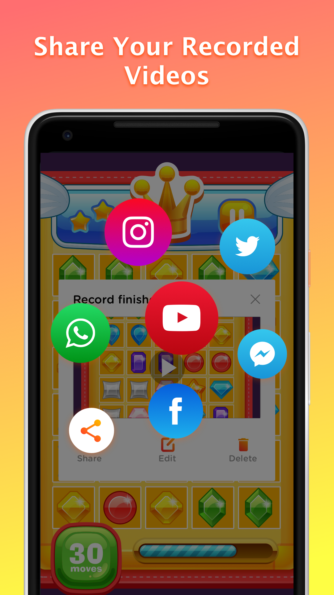 اسکرین شات 6 برنامه Screen Recorder-My VideoRecord