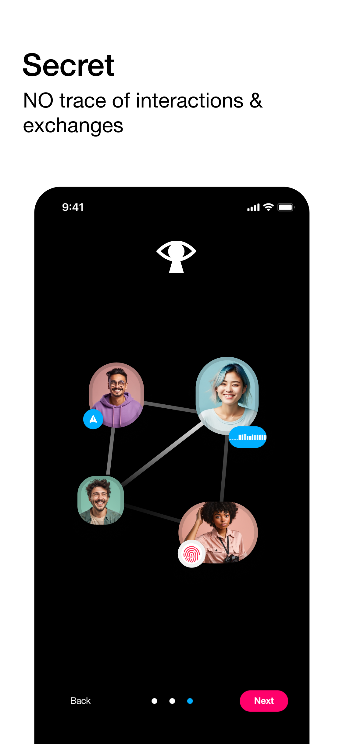اسکرین شات 2 برنامه Skred Messenger