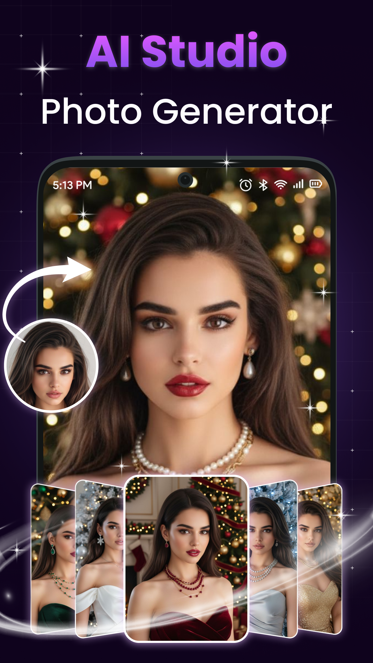 اسکرین شات 4 برنامه AI Photo Enhancer & AI Studio