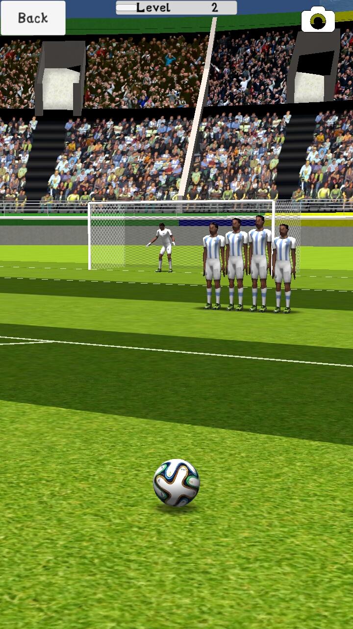 اسکرین شات 8 بازی 2 Player Free Kick