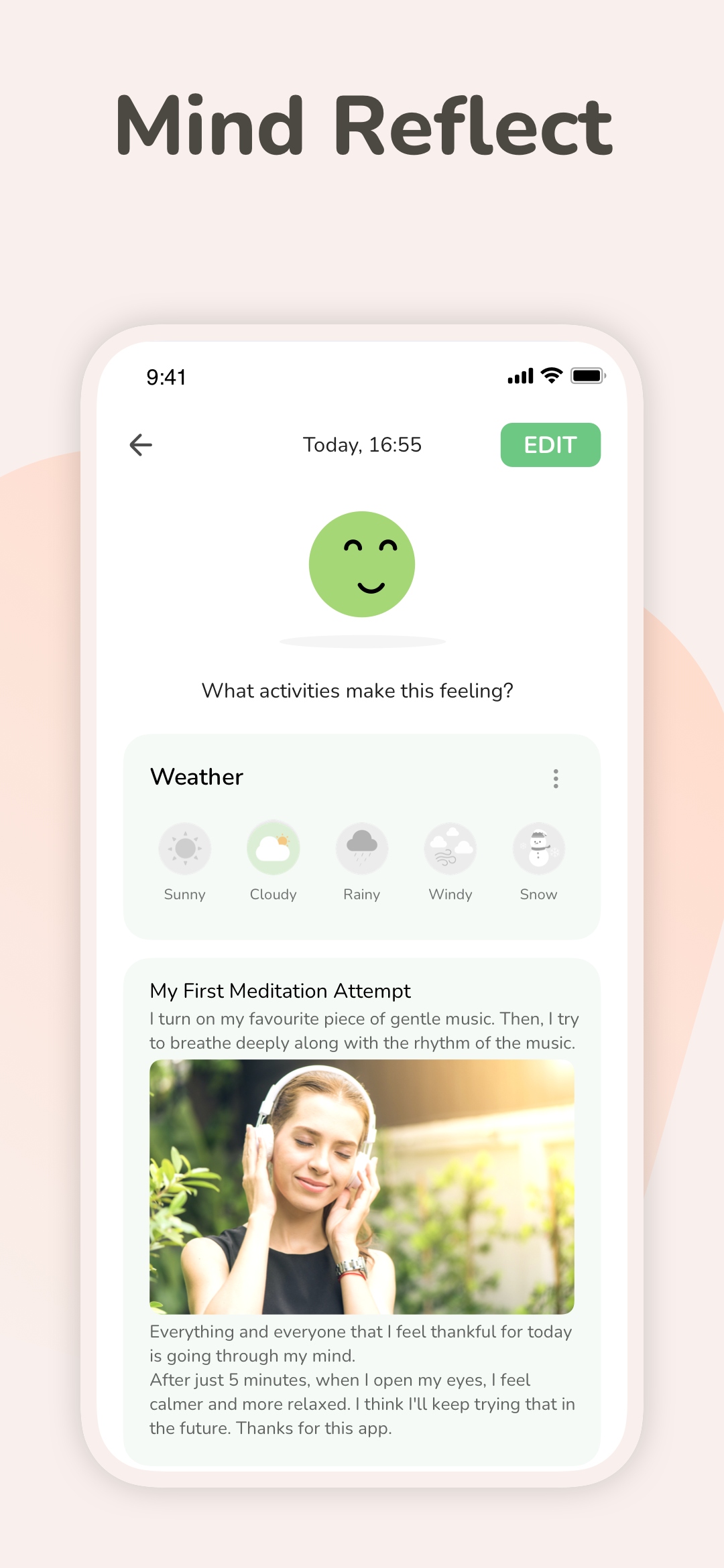 اسکرین شات 5 برنامه Mood Tracker: Self-Care Habits