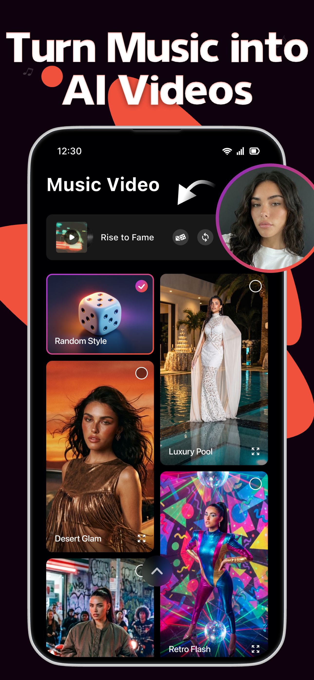 اسکرین شات 3 برنامه AI Song Generator, Cover Music