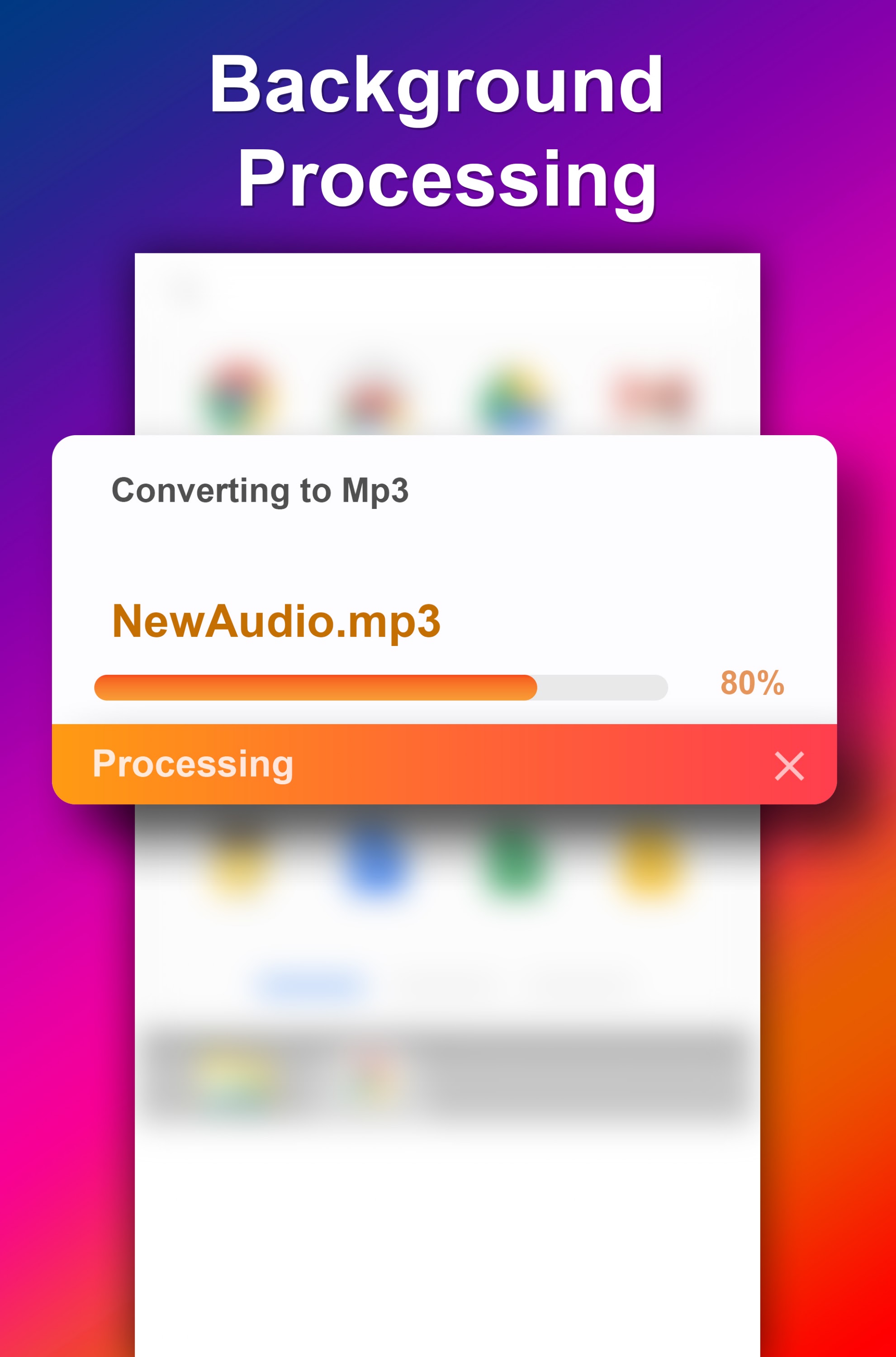 اسکرین شات 5 برنامه Video to  MP3 Converter