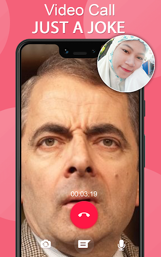 اسکرین شات 5 برنامه Fake Mr Bean - Funny Fake Call Video & Message