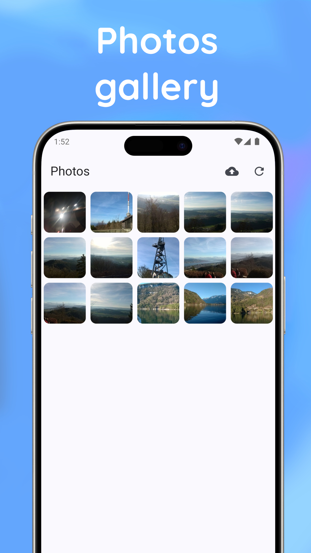 اسکرین شات 1 برنامه Sync: iPhotos & iDrive