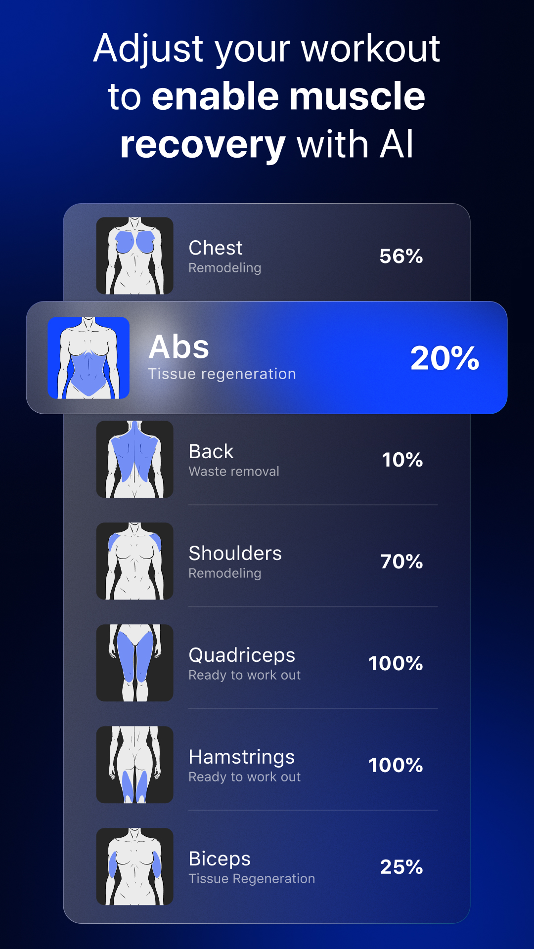 اسکرین شات 7 برنامه Muscle Booster Workout Planner