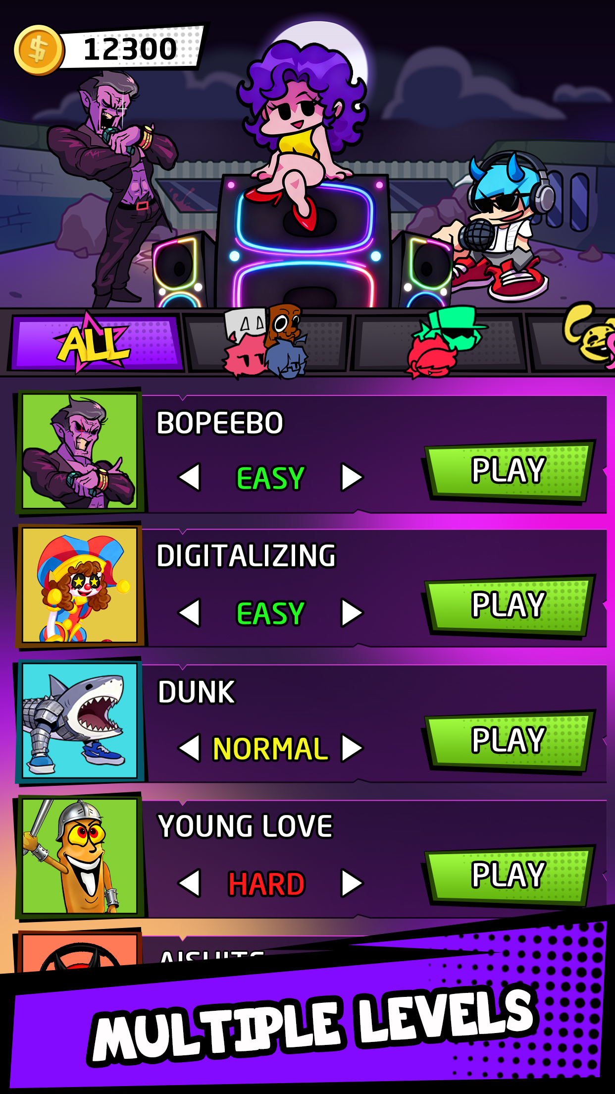 اسکرین شات 5 بازی Music Beat Night Show