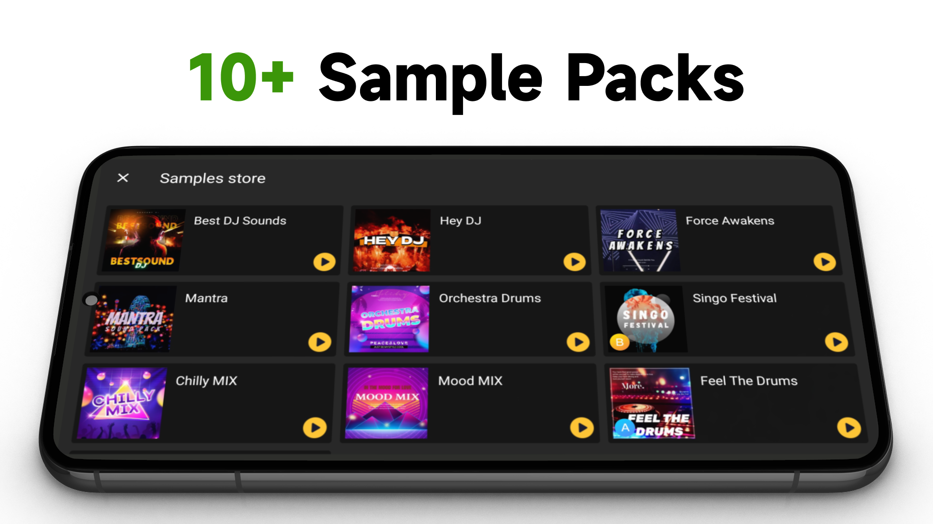 اسکرین شات 5 برنامه DJ Mixer Studio - Music Mixer