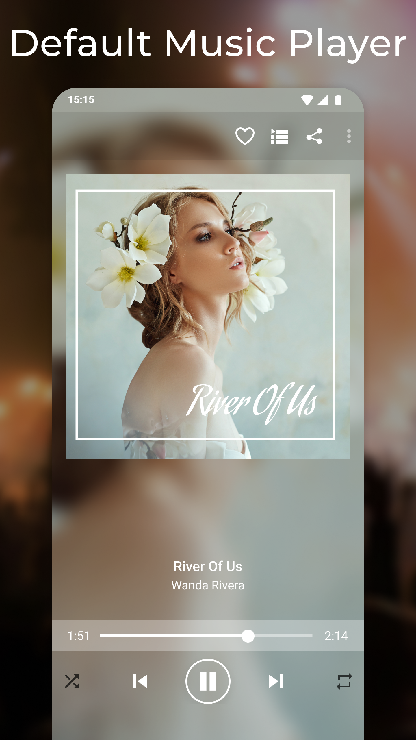 اسکرین شات 5 برنامه Simple Music Player