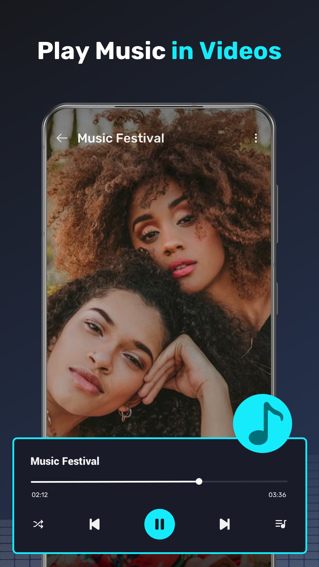 اسکرین شات 8 برنامه Offline Music Player & Videos