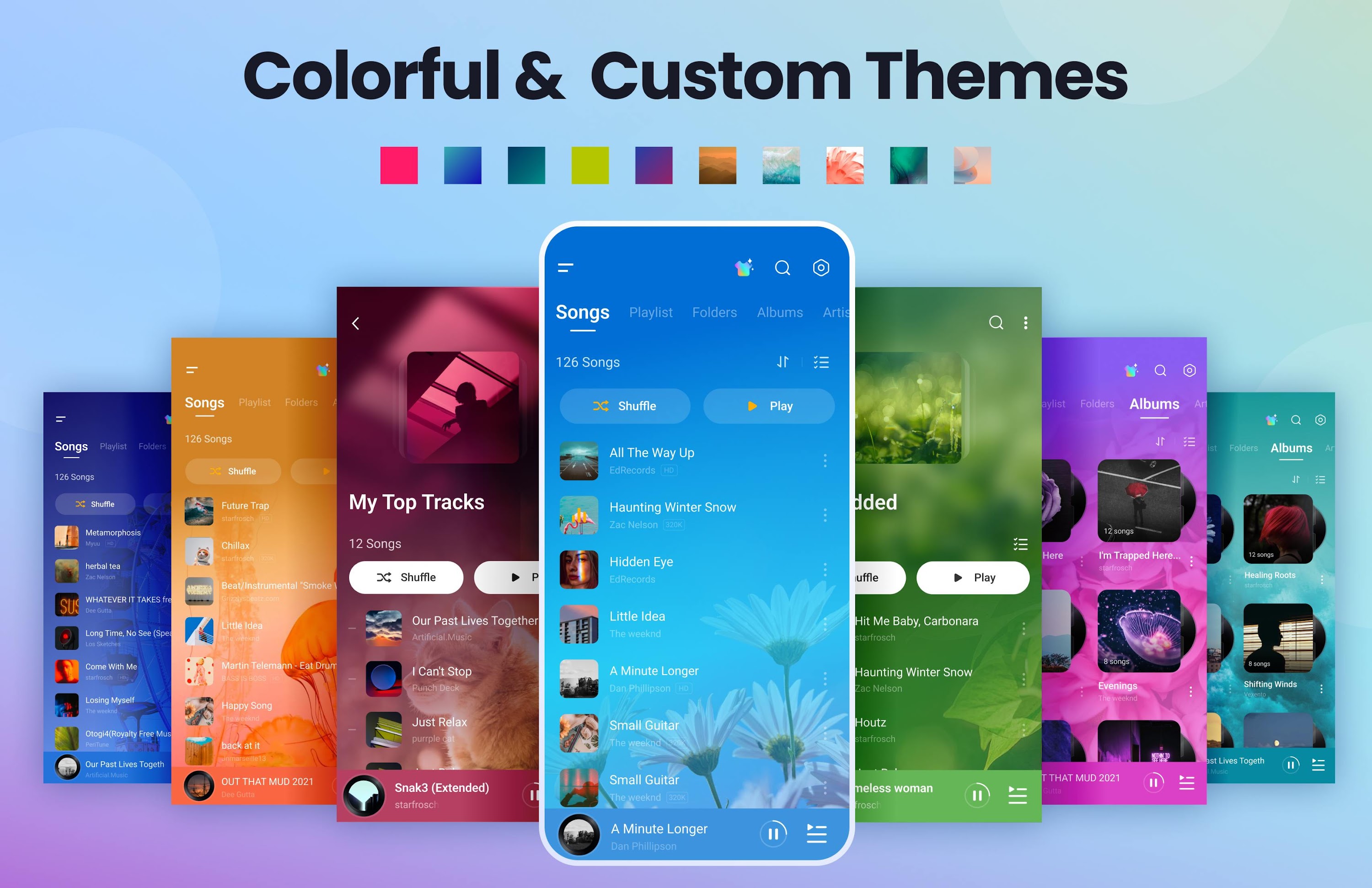 اسکرین شات 7 برنامه Music Player & MP3 Player