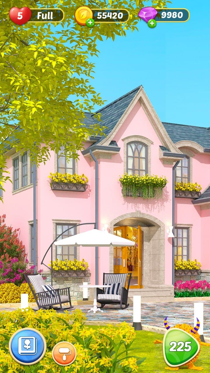 اسکرین شات 6 بازی Garden & Home : Dream Design