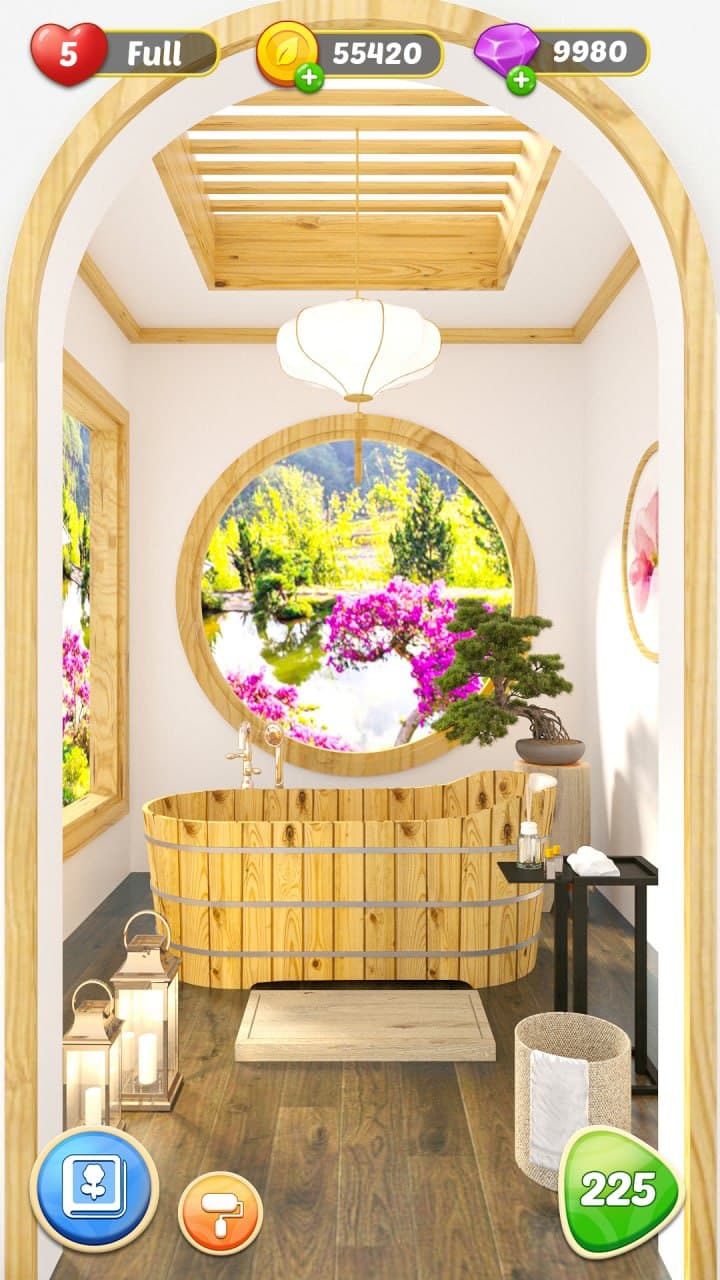 اسکرین شات 4 بازی Garden & Home : Dream Design