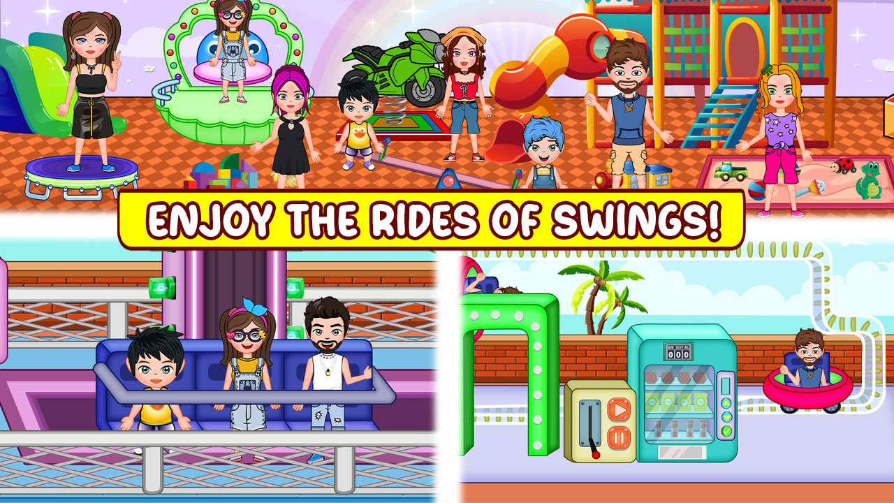 اسکرین شات 7 بازی My FamilyTown Fun Beach Picnic