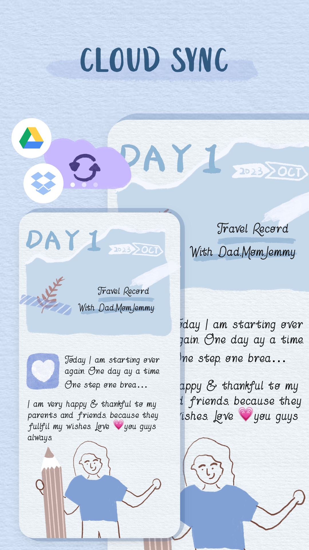 اسکرین شات 8 برنامه My Diary - Daily Diary Journal