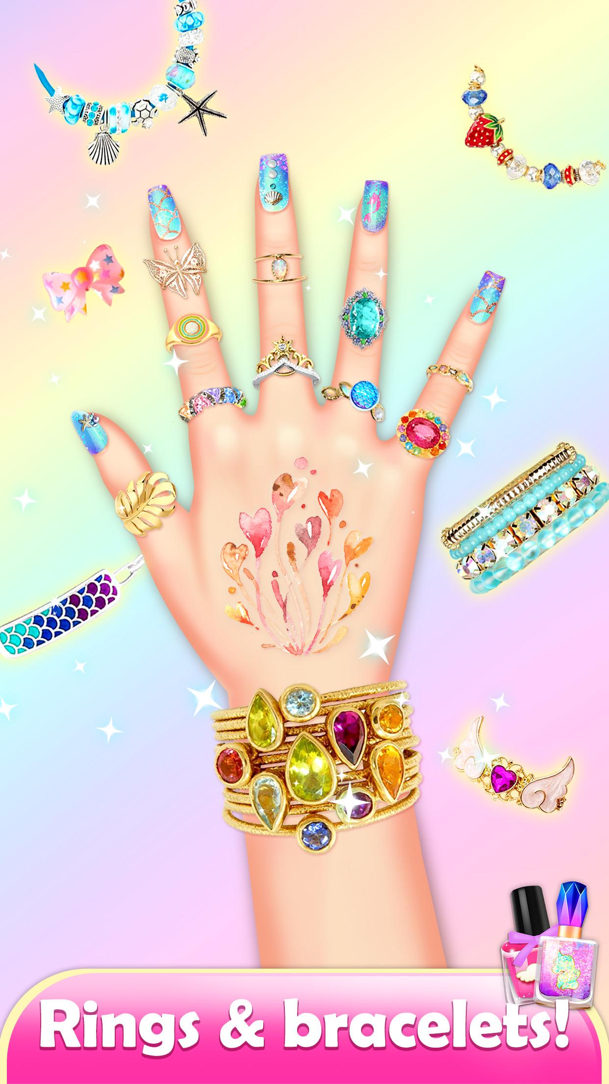 اسکرین شات 4 بازی Nail Artist Salon Makeup Games