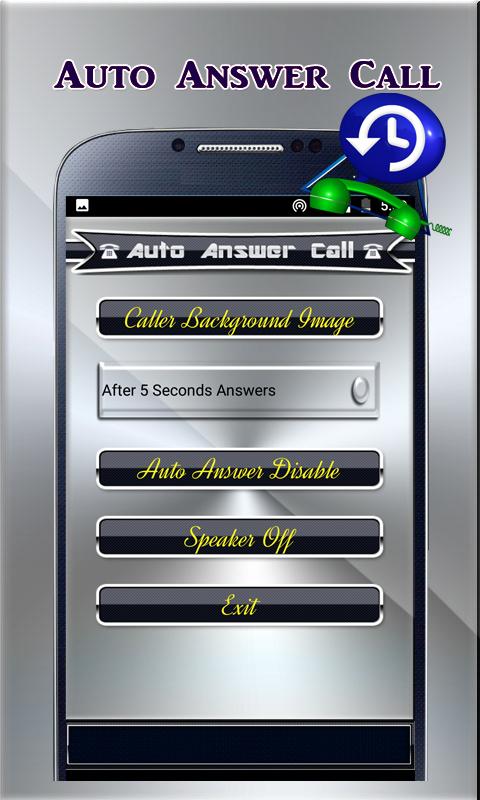 اسکرین شات 2 برنامه Auto Answer Call