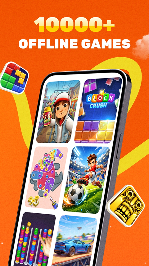 اسکرین شات 1 بازی AHA Games: 10K+ Offline Games