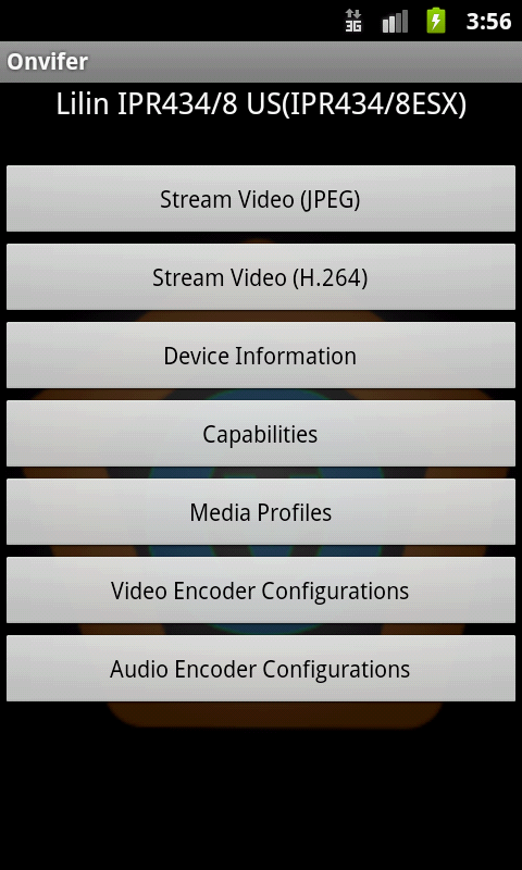 اسکرین شات 3 برنامه Onvier - IP Camera Monitor