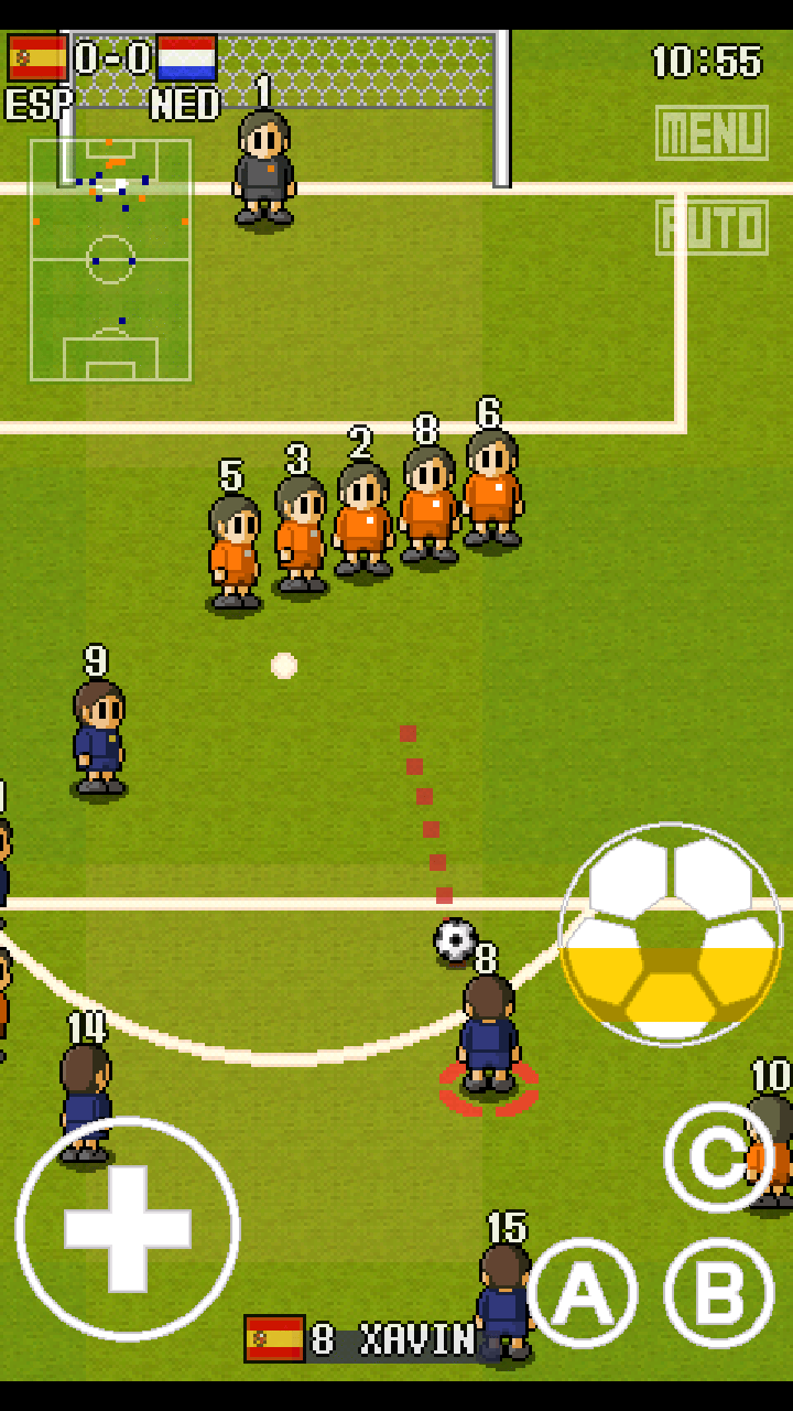 اسکرین شات 4 بازی PORTABLE SOCCER DX Lite