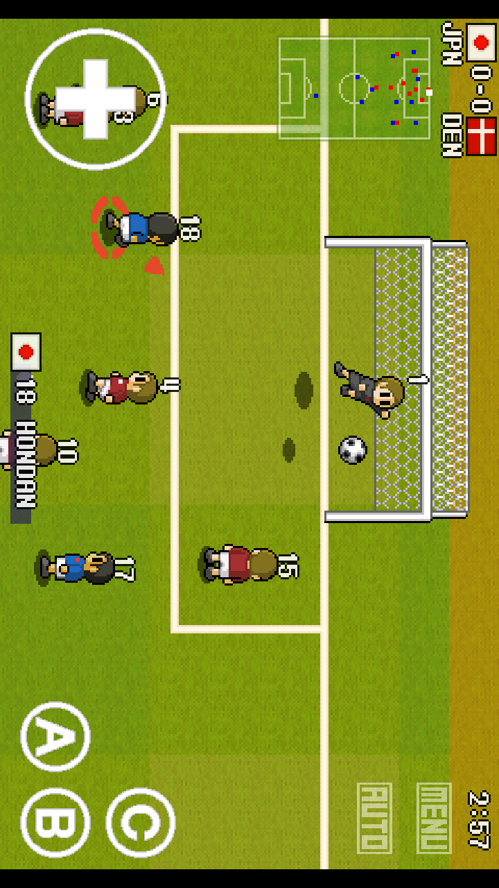 اسکرین شات 3 بازی PORTABLE SOCCER DX Lite