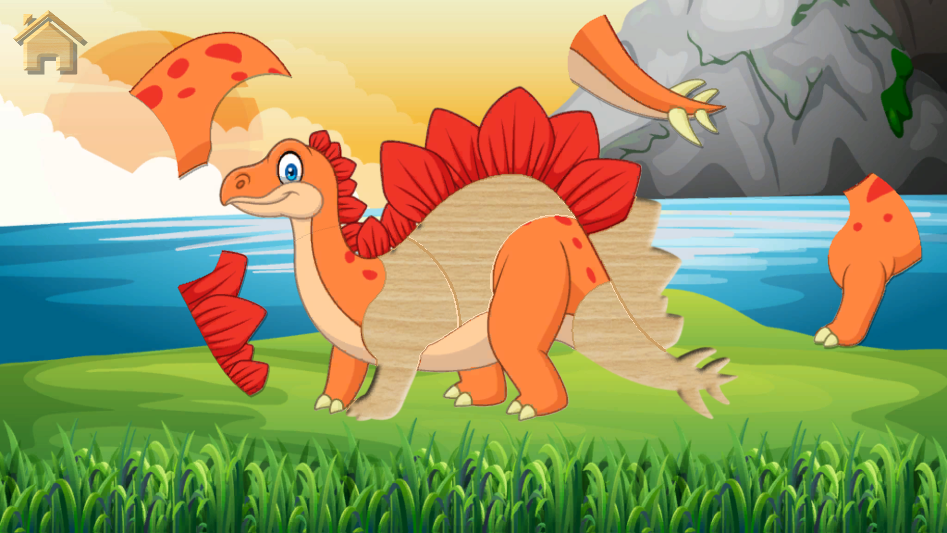 اسکرین شات 2 بازی Dino Puzzle