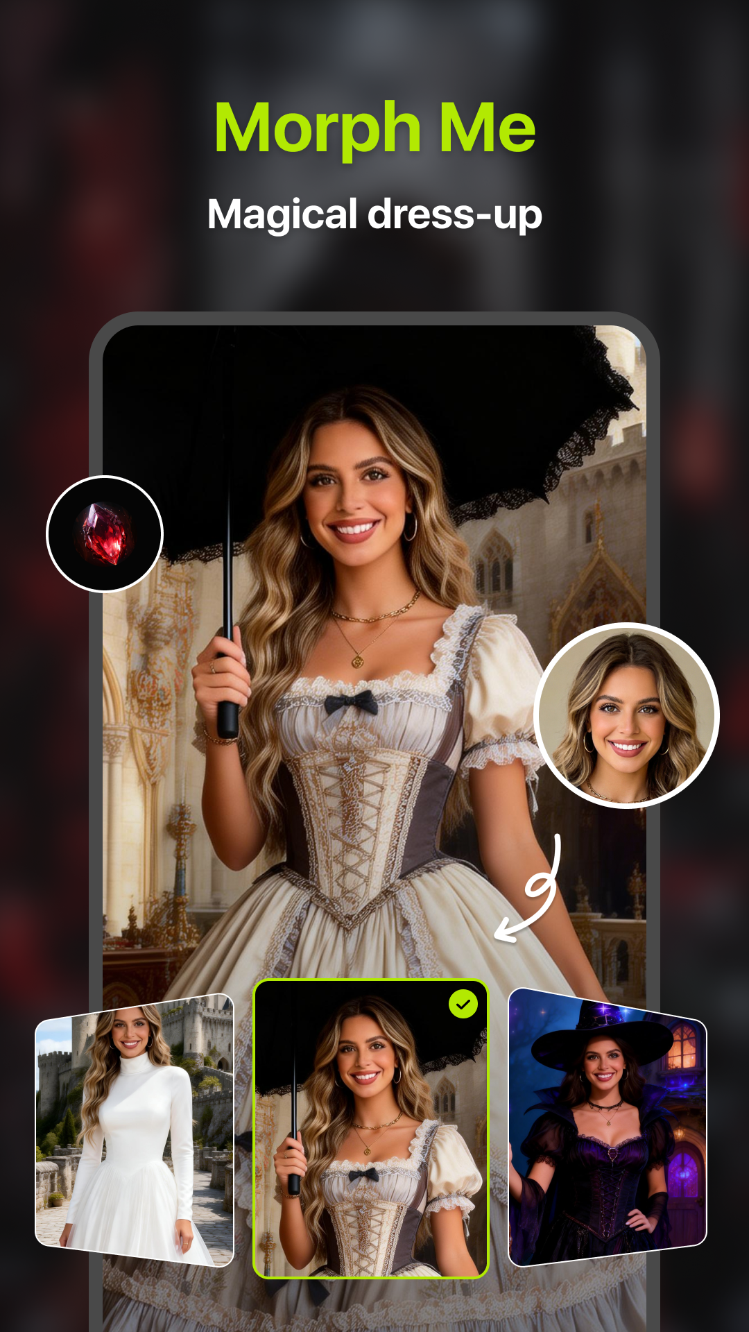 اسکرین شات 3 برنامه MagicFoto - AI Photo Editor