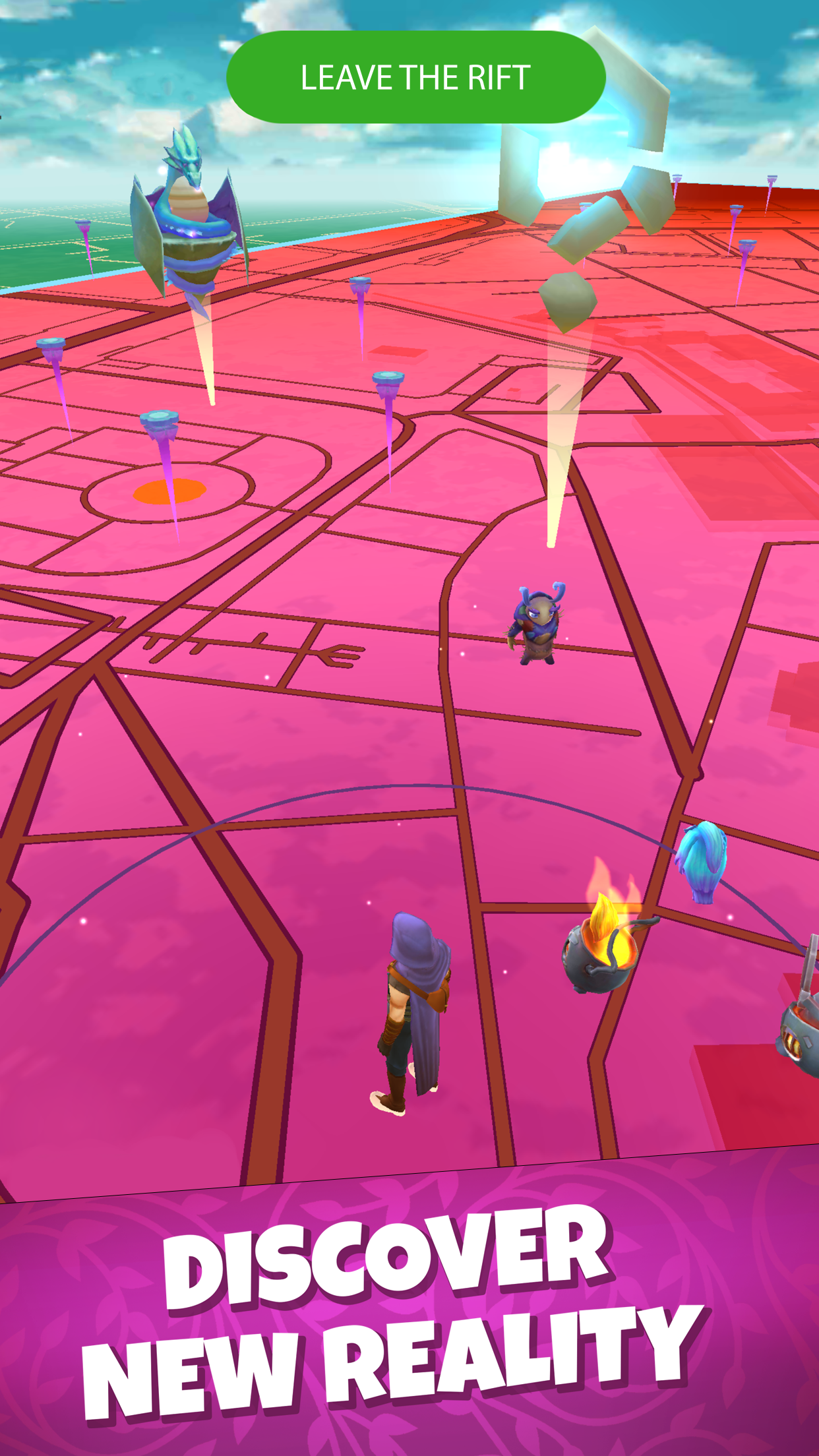 اسکرین شات 3 بازی Draconius GO: Catch a Dragon!