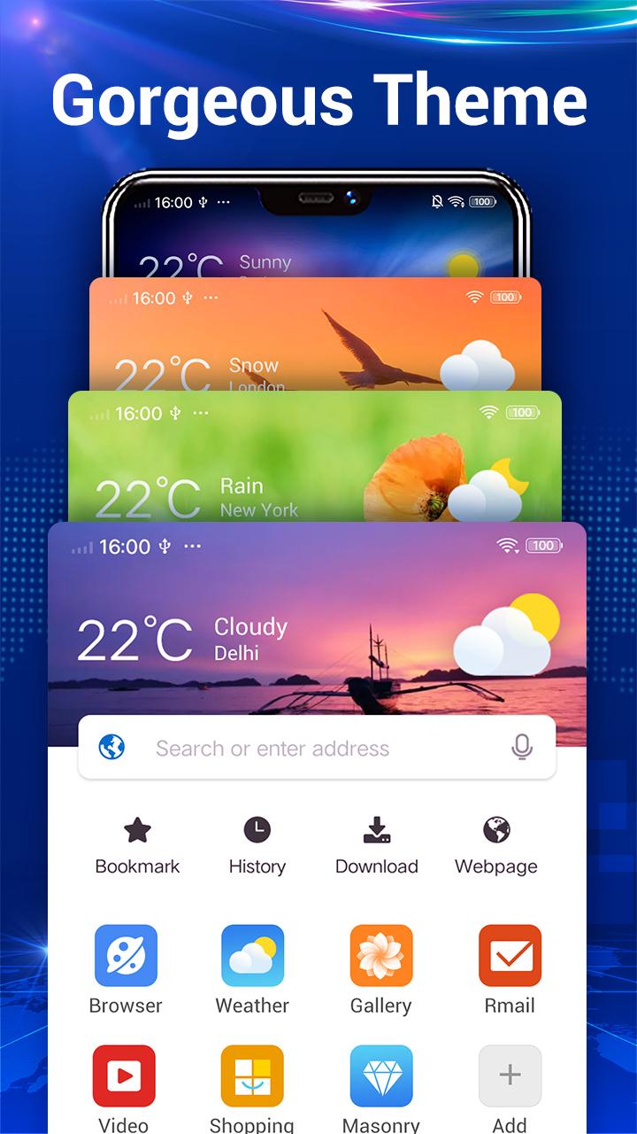 اسکرین شات 6 برنامه Web Browser & Web Explorer
