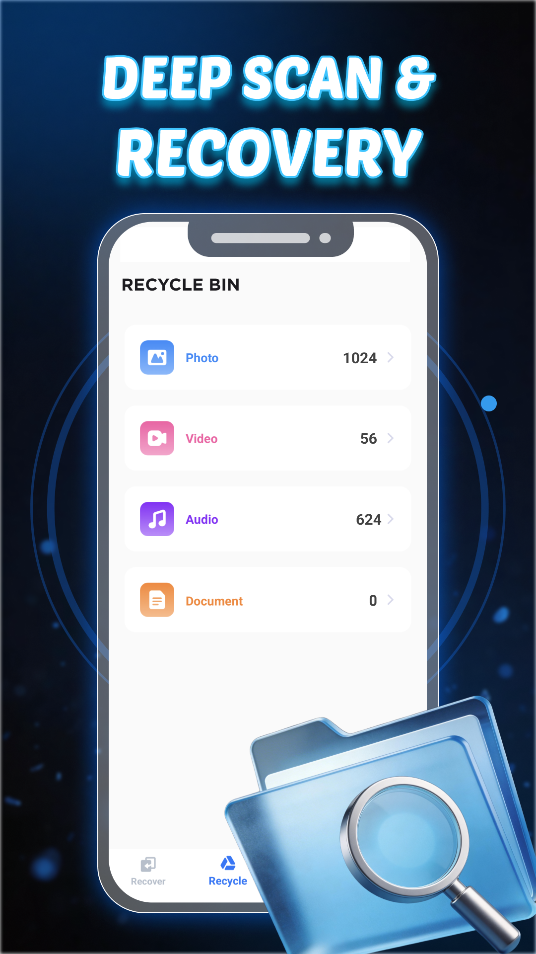 اسکرین شات 3 برنامه File Miner - Data Recovery