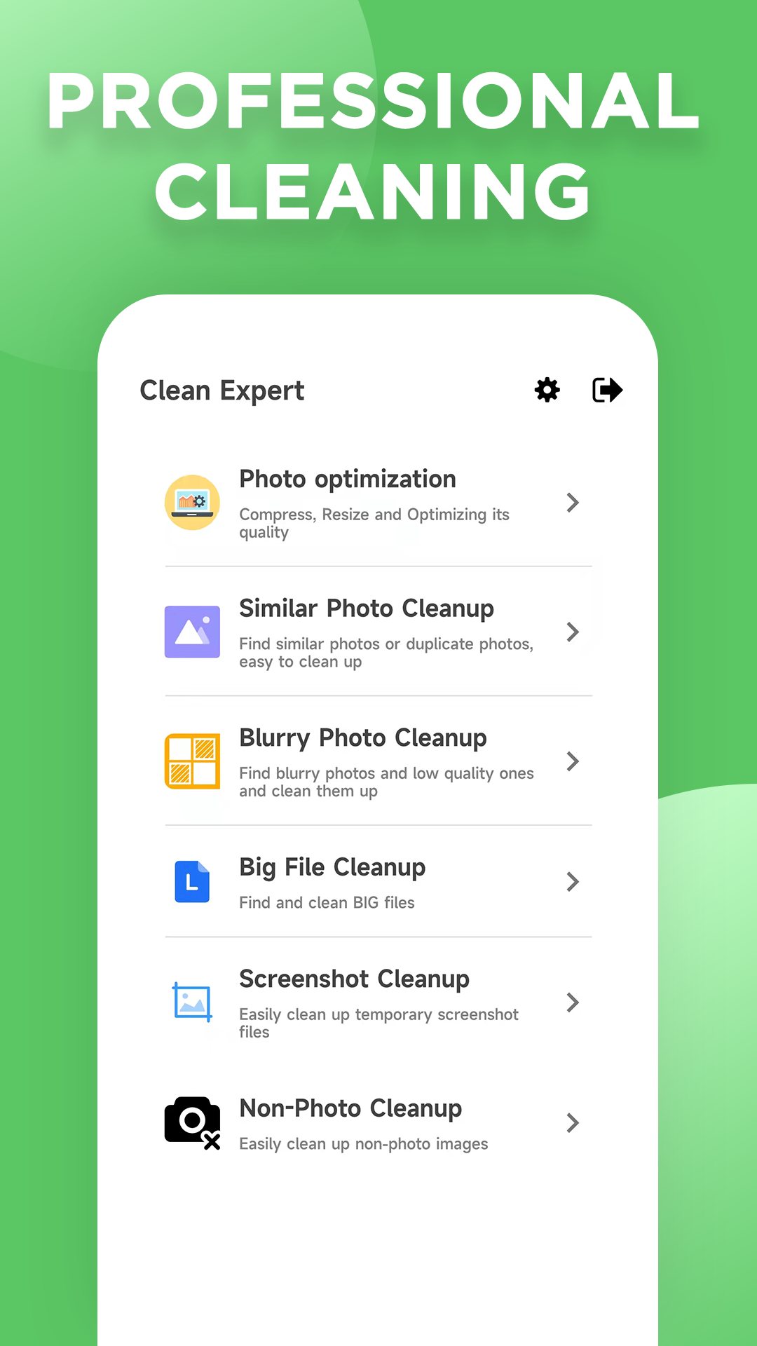 اسکرین شات 1 برنامه File Cleanup Expert