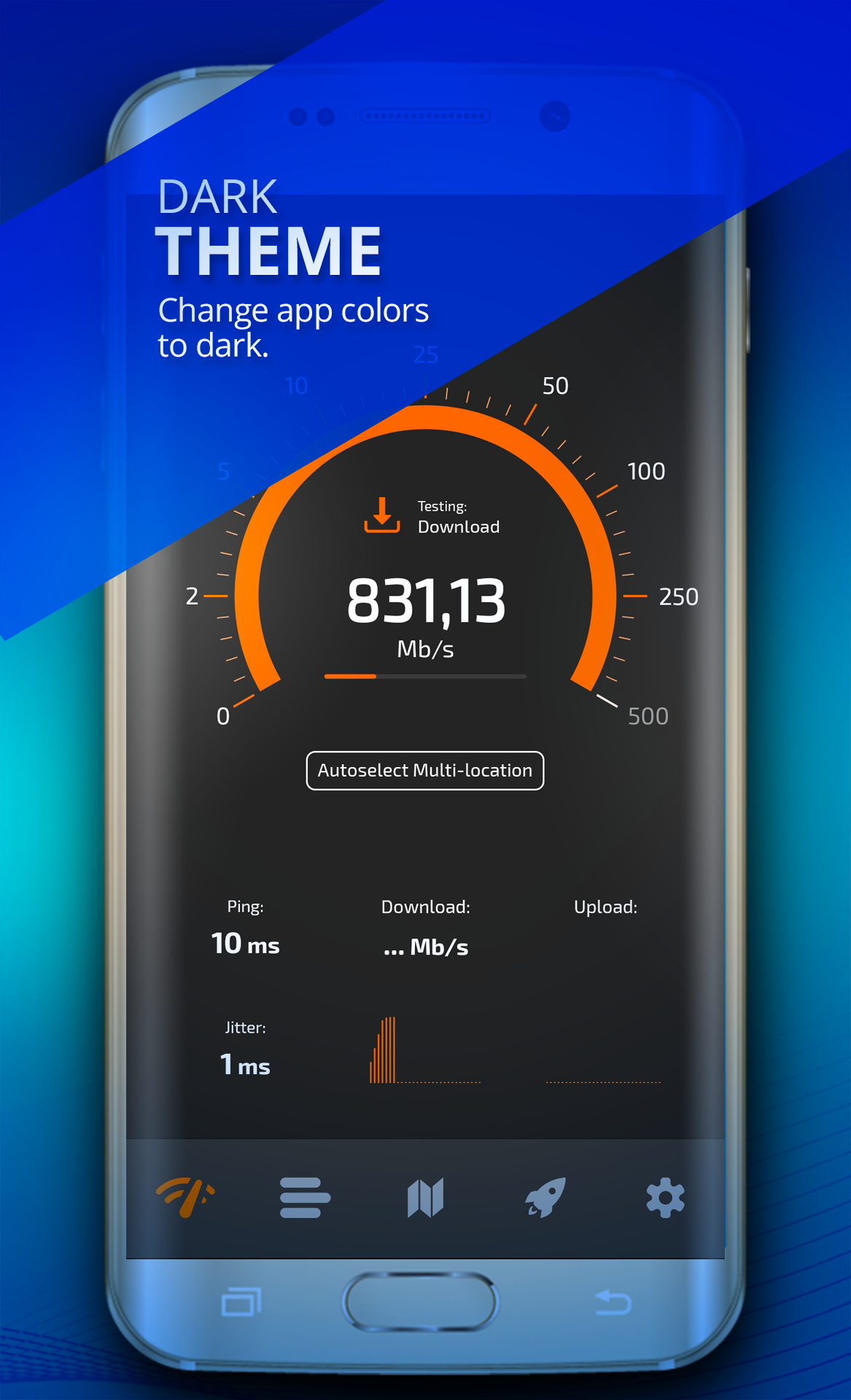 اسکرین شات 4 برنامه FIREPROBE Speed Test