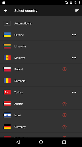 اسکرین شات 3 برنامه Hideman VPN