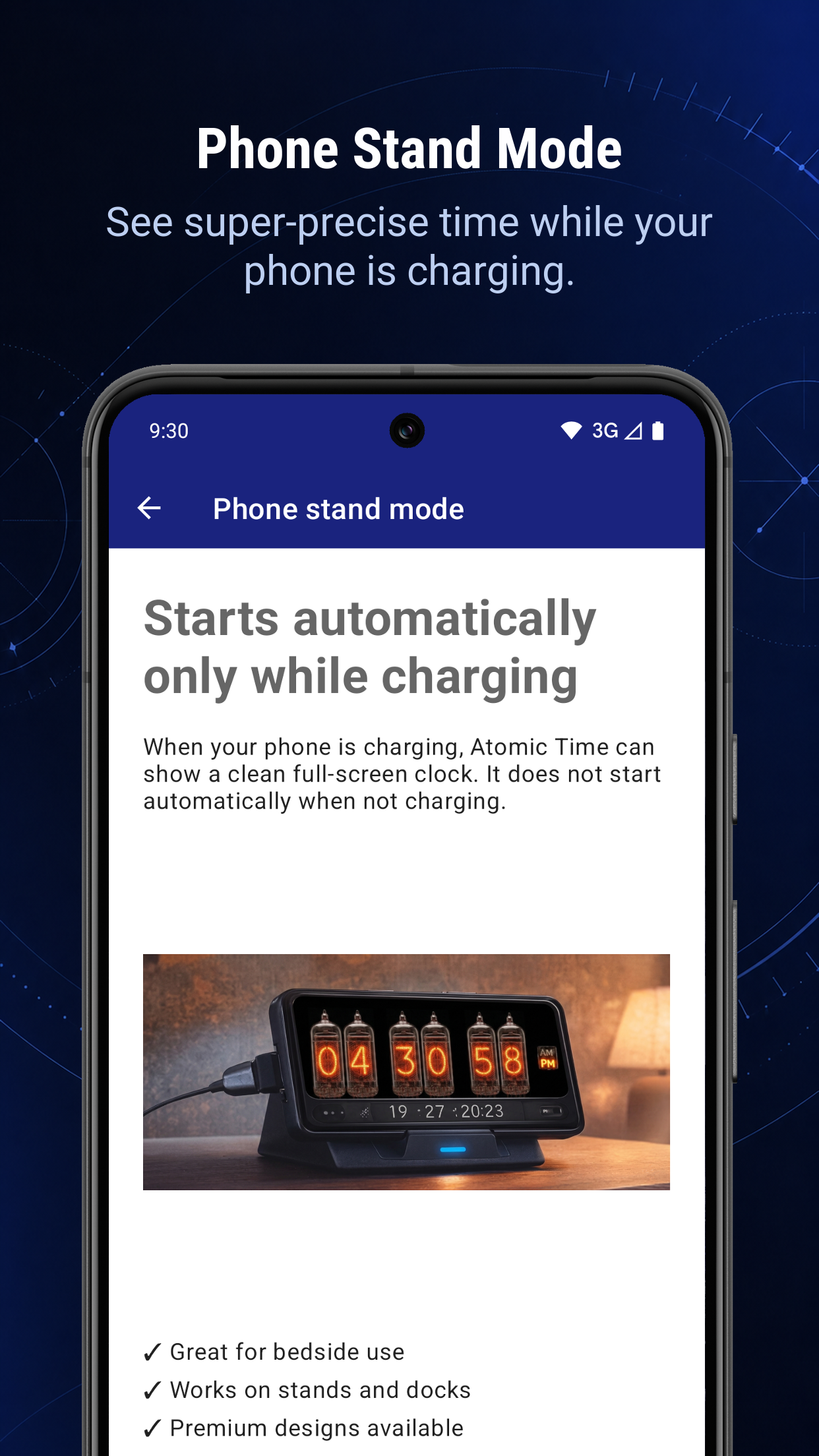 اسکرین شات 8 برنامه Atomic Clock & Watch Accuracy