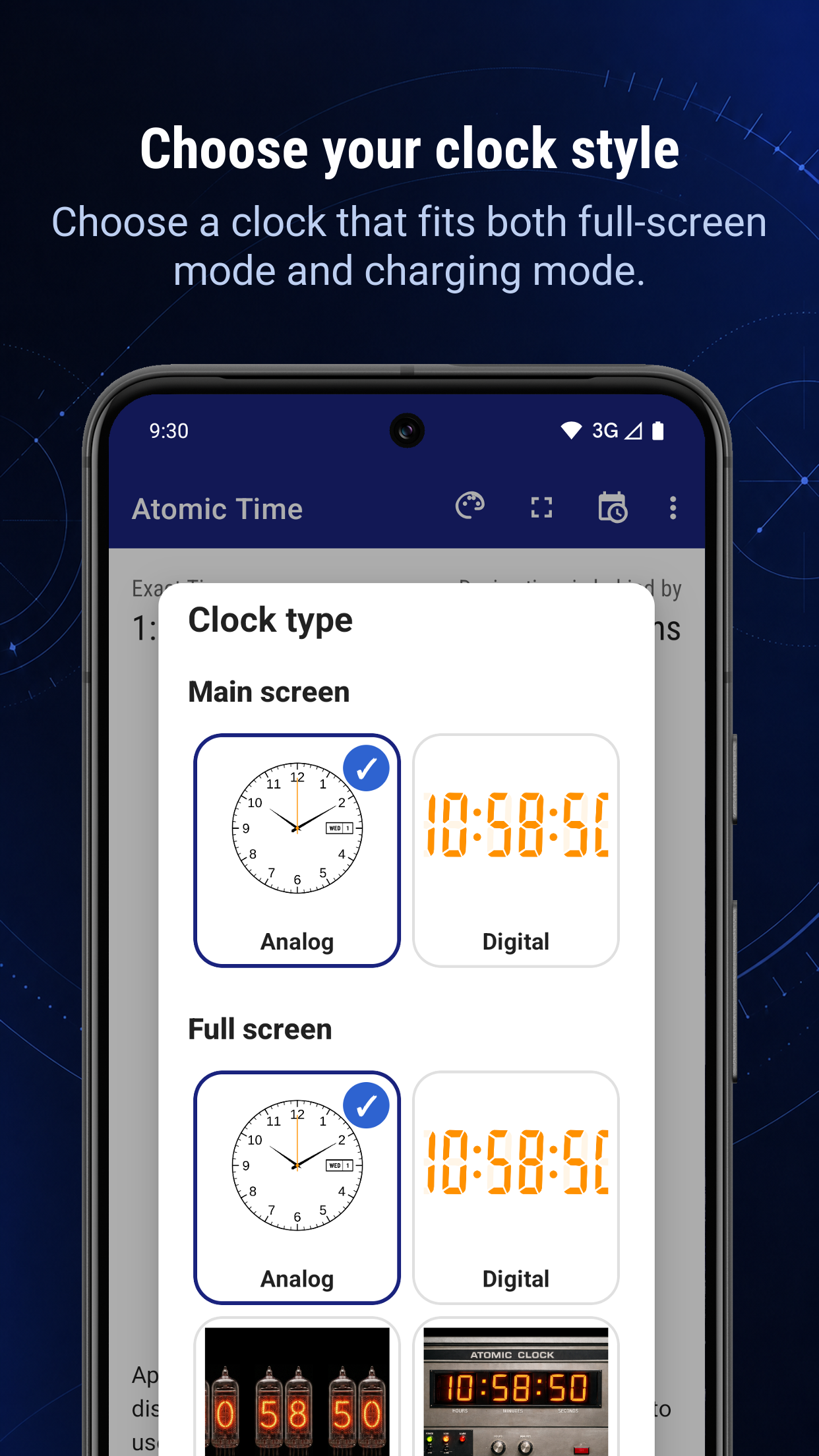 اسکرین شات 7 برنامه Atomic Clock & Watch Accuracy